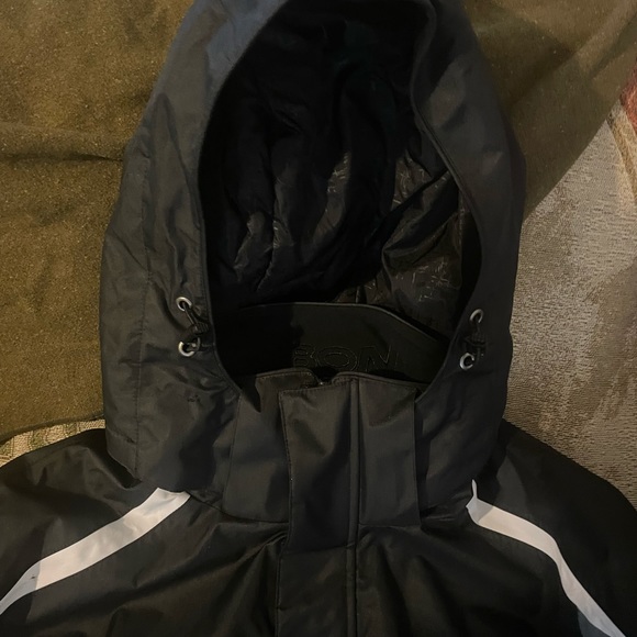 KARBON SKI JACKET Men’s Size M Black & Gray Insulated EUC - Picture 5 of 11